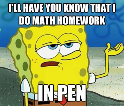 spongebob math meme